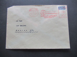 Bizone 12.1948 Absenderfreistempel AFS Iserlohn 1 Kreishandwerkerschaft Mit Notopfer Ungezähnt - Lettres & Documents