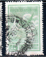 ARGENTINA 1928 AIR POST MAIL CORREO AEREO AIRMAIL EAGLE 72c USED USADO OBLITERE' - Luchtpost