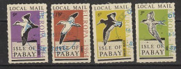 Europa 1964 Isle Of Pabay  BRITISH LOCALS 4v Used (59260A) - 1964