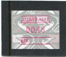 AUSTRALIA - 1992  45c  FRAMA  EMU  NO POSTCODE  B17  (BRISBANE STAMPSHOW)  MINT NH - Automatenmarken [ATM]