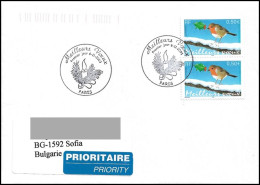 France 2003, Cover To Bulgaria - Cartas & Documentos