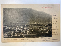 Bellinzona 1900 Con Bollo Lineare - Bellinzone