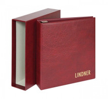 Lindner UNIPLATE Set Weinrot Luxus 1712 Neu ( - Alben Leer