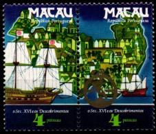 Macau 511-512 Postfrisch Paar Schifffahrt #GA776 - Sonstige & Ohne Zuordnung