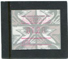 AUSTRALIA - 1992  1.20$  FRAMA  EMU  NO POSTCODE  A12  FINE USED - Vignette [ATM]