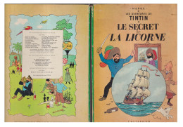 TINTIN Le Secret De La Licorne   B35    1964 - Tintin