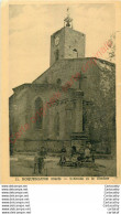 30.  ROQUEMAURE . Abside Et Clocher .  CPA Animée . - Roquemaure