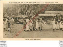 CONGO .  En Promenade . Congragation De Saint Joseph De Cluny . - Autres & Non Classés