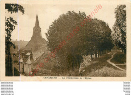 89.  CERISIERS . La Promenade Et L'Eglise . - Cerisiers