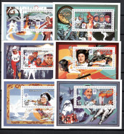 North Korea 1994 Olympic Games Lillehammer Set Of 6 S/s MNH - Winter 1994: Lillehammer