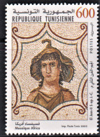 2003-Tunisie / Y&T 1477 - Art, Moisaïques Tunisiennes / " Africa "  El Jem 1V/ MNH***** - Archeologia