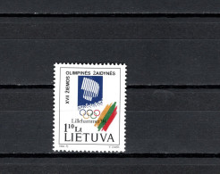 Lithuania 1994 Olympic Games Lillehammer Stamp MNH - Invierno 1994: Lillehammer