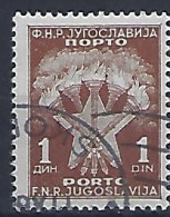 Jugoslavia 1951-52  Portomarken (o) Mi.100 - Segnatasse