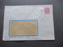 Bizone Am Post Nr.7 EF Tagesstempel Wuppertal Barmen 5.7.1945 (sehr Frühe Verwendung!) Geschäftspost Business Mail - Brieven En Documenten