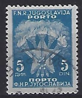 Jugoslavia 1951-52  Portomarken (o) Mi.102 - Timbres-taxe