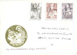 Hungary:Cover With Stamps 1989 - Cartas & Documentos