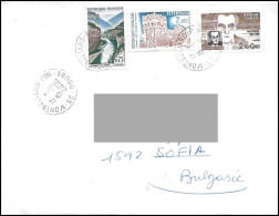 France 2005, Cover To Bulgaria - Cartas & Documentos