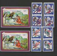 Mali 1994 Olympic Games Lillehammer, Space Set Of 8 + 2 S/s With Winners Overprint In Silver Or Gold MNH - Invierno 1994: Lillehammer