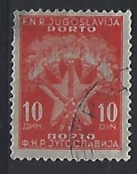 Jugoslavia 1951-52  Portomarken (o) Mi.103 - Impuestos