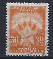 Jugoslavia 1951-52  Portomarken (o) Mi.105 - Impuestos