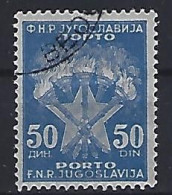 Jugoslavia 1951-52  Portomarken (o) Mi.106 - Impuestos