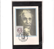 TEM20224 -   FDC MAX.CARD  CENTENARIO DELLA NASCITA DI ALBERT EINSTEIN - Albert Einstein