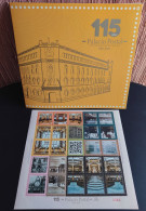 MEXICO 2022 POSTAL PALACE BLDG 115th Anniv Limited Edition 24 Diff. Postal Stamp Sheet In Special Folder + FDC, Rare! - Mexiko