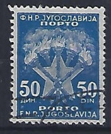 Jugoslavia 1951-52  Portomarken (o) Mi.106 - Segnatasse