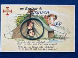 Luxembourg - Un Bonjour De Diekirch - Scoutisme - Scouts - Pfadfinder 1950 - Diekirch