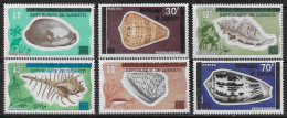 DJIBOUTI - COQUILLAGES - N° 445 A 448 ET 451 A 452 - NEUF** MNH - Conchas