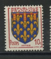 FRANCE -  ARMOIRIE ARTOIS - N° Yvert  899** - 1941-66 Stemmi E Stendardi