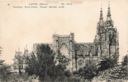 FRANCE - Lepine (Marne) - Vue Sur La Basilique Notre Dame - Façade Latérale Nord - Carte Postale Ancienne - L'Epine