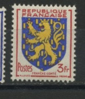 FRANCE -  ARMOIRIE  FRANCHE CONTÉ - N° Yvert  903** - 1941-66 Wapenschilden