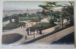 Carta Postale - FRANCE - MARSEILLE, Jardin De La Colonne - LL - Parken En Tuinen