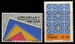 1978 Uruguay Iberian Title Symbolic Stamp Day And Spanish Heritage #1012 - 1013 ** MNH - Uruguay