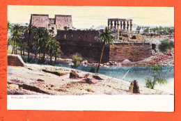 35999 /  ◉  PHILAE أسوان Assouan Egypt ◉ General View Vue Generale 1900s ◉ LICHTENSTERN-HARARI Nr 85 CAIRO Egypte - Assouan