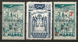 MAROC Colo:, **, N° YT 238, 239 Et 240, TB - Ongebruikt