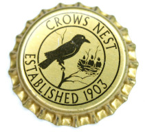 Unused Australia Crows Nest Estabilished 1903 Bird Soda Bottle Cap - Soda