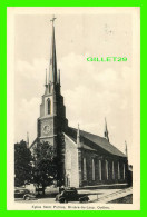 RIVIÈRE DU LOUP, QUÉBEC - ÉGLISE SAINT PATRICE - ANIMÉE DE VOITURES ANTIQUE - CIRCULÉE EN 1986 - PECO - - Sonstige & Ohne Zuordnung