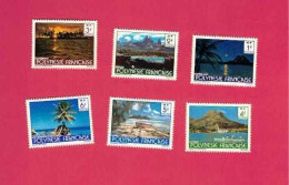 YT N° 132** à 137** - Paysages De Polynésie - Unused Stamps