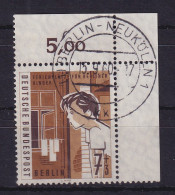 Berlin 1960 Ferienplätze 7+3 Pf Mi.-Nr. 193 Eckrandstück OR O BERLIN-NEUKÖLLN - Used Stamps