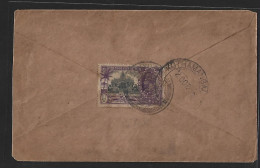 Burma .India Used Burma 2/oct/1935 ;Jain Temple Stamp Used On Cover From Burma  Kanyutwin Toungoo Burma To Ramnad (B516) - Burma (...-1947)