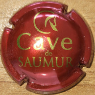 Capsule Crémant De Loire, Cave De Saumur Série Tête De Cheval, Nom Horizontal, Rouge & Or Nr 11 - Schaumwein - Sekt