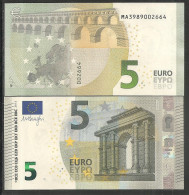 2013-BILLETE DE 5 EUROS- DRAGHI -SIN CIRCULAR-M006H5 - 5 Euro