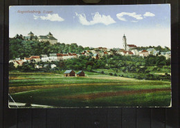 DR: Ansichtskarte Von Augustusburg, Erzgeb. SoSt. Vom 24.7.1928, 8 Pf. Beethoven Knr: 389 - Augustusburg