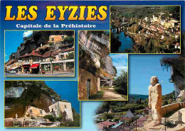 24 - Les Eyzies - Capitale De La Préhistoire - Multivues - Grotte - CPM - Voir Scans Recto-Verso - Les Eyzies