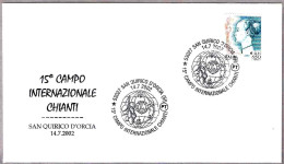 15 CAMPO INTERNAZIONALE CHIANTI - Lions. San Quirico D'Orcia 2002 - Rotary, Lions Club