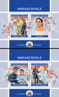 TOGO 2018 MNH  Royal Wedding (II)  Michel Code:  9206-9209 / Bl.1643-1644. Yvert&Tellier Code: 1453-1454 - Togo (1960-...)