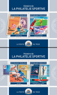 TOGO 2018 MNH  Stamps On Stamps (II)   Michel Code: 9226-9229 / Bl.1653-1654. Yvert&Tellier Code: 1465-1466 - Togo (1960-...)