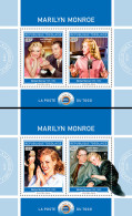 TOGO 2018 MNH  Marilyn Monroe(I)  Michel Code: 9250-9253 / Bl.1665-1666. Yvert&Tellier Code: 1483-1484 - Togo (1960-...)